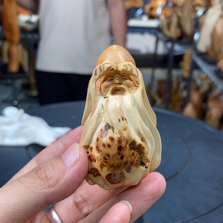柏木（崖柏）手把件