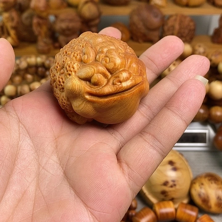 柏木（崖柏）余*崖柏手把件