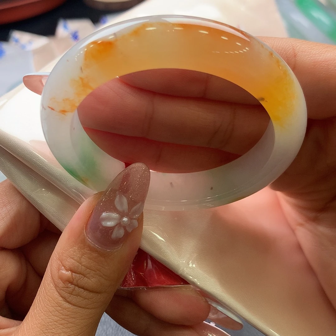 未镶嵌手镯翡翠56号