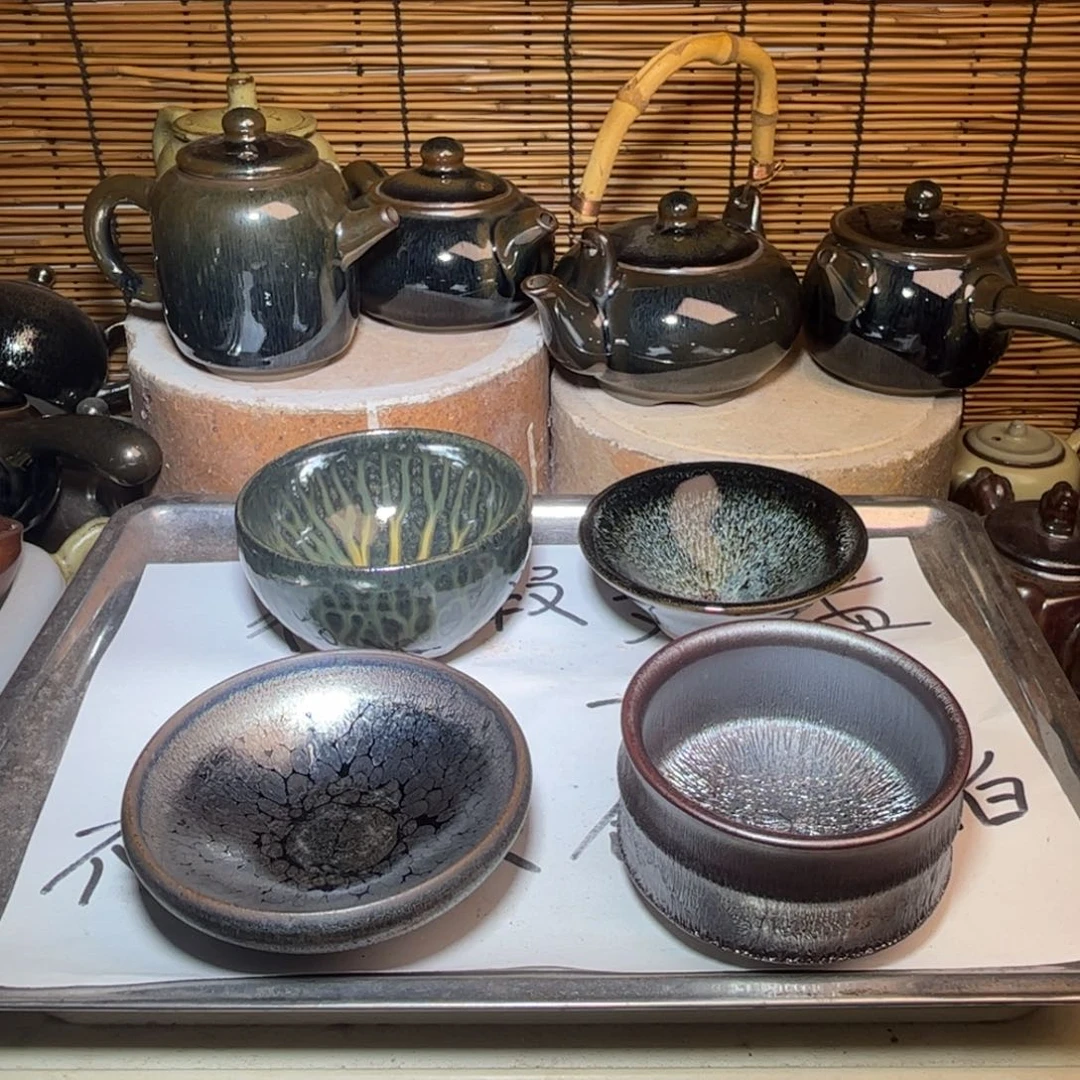 茶盏建窑建盏 微瑕作品