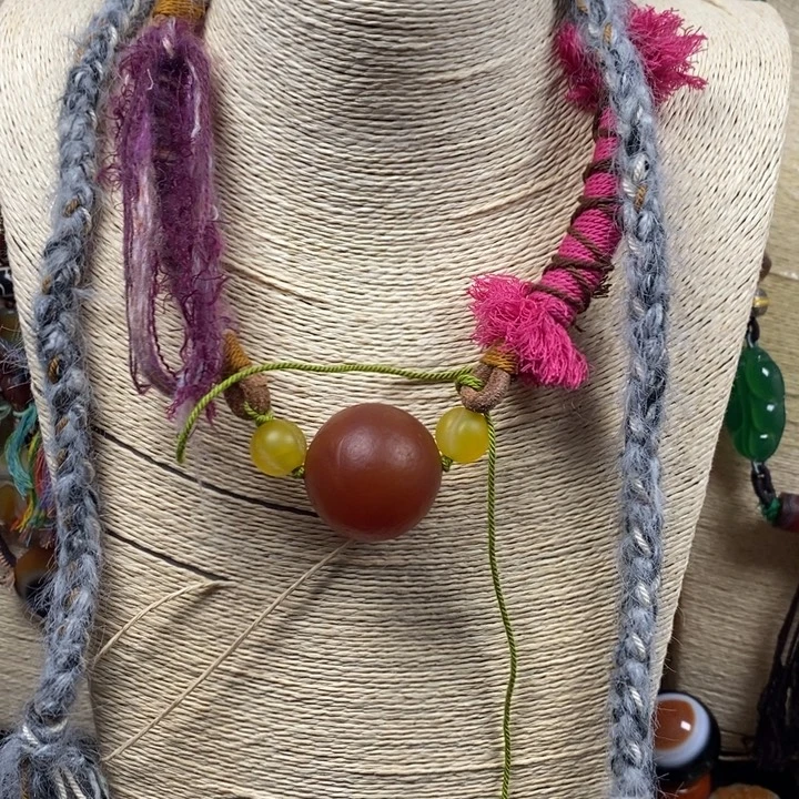 玛瑙/玉髓未镶嵌颈饰