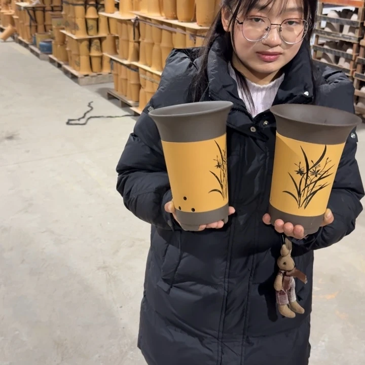紫砂花盆破损补发