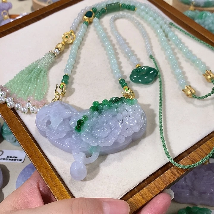 颈饰未镶嵌翡翠翡翠吊坠