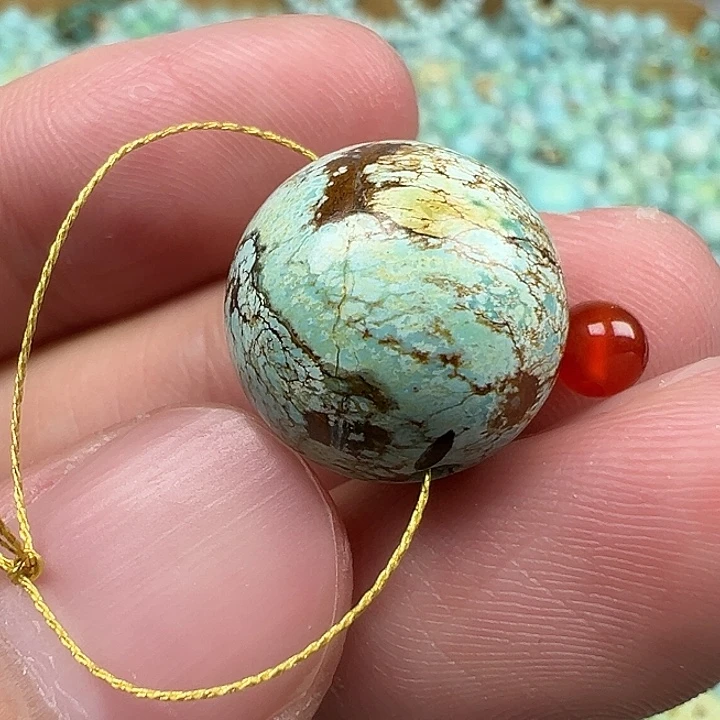 未镶嵌配饰南红玛瑙卡14.4