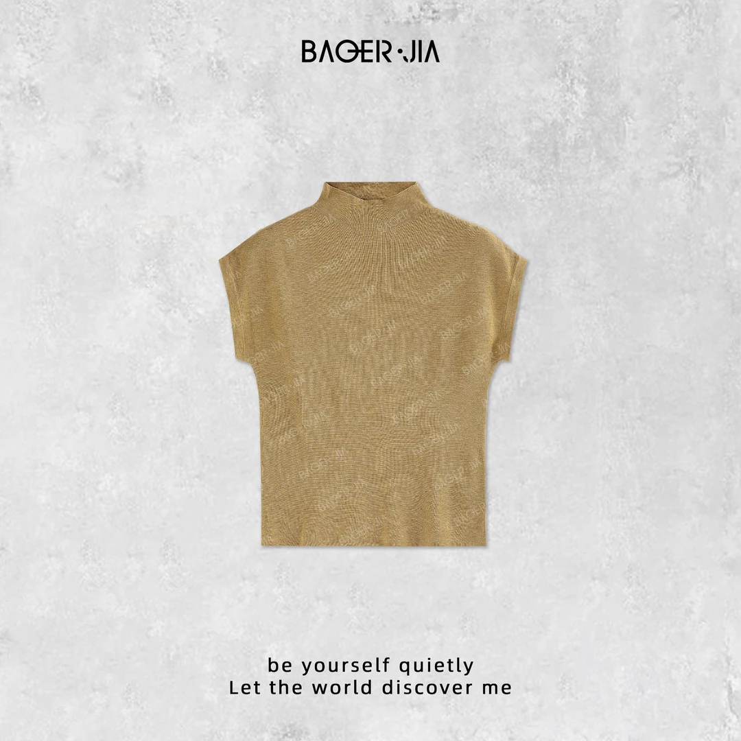 88-宝儿家含幂BV50124308早秋穿搭新款时尚设计款显瘦减龄毛衫