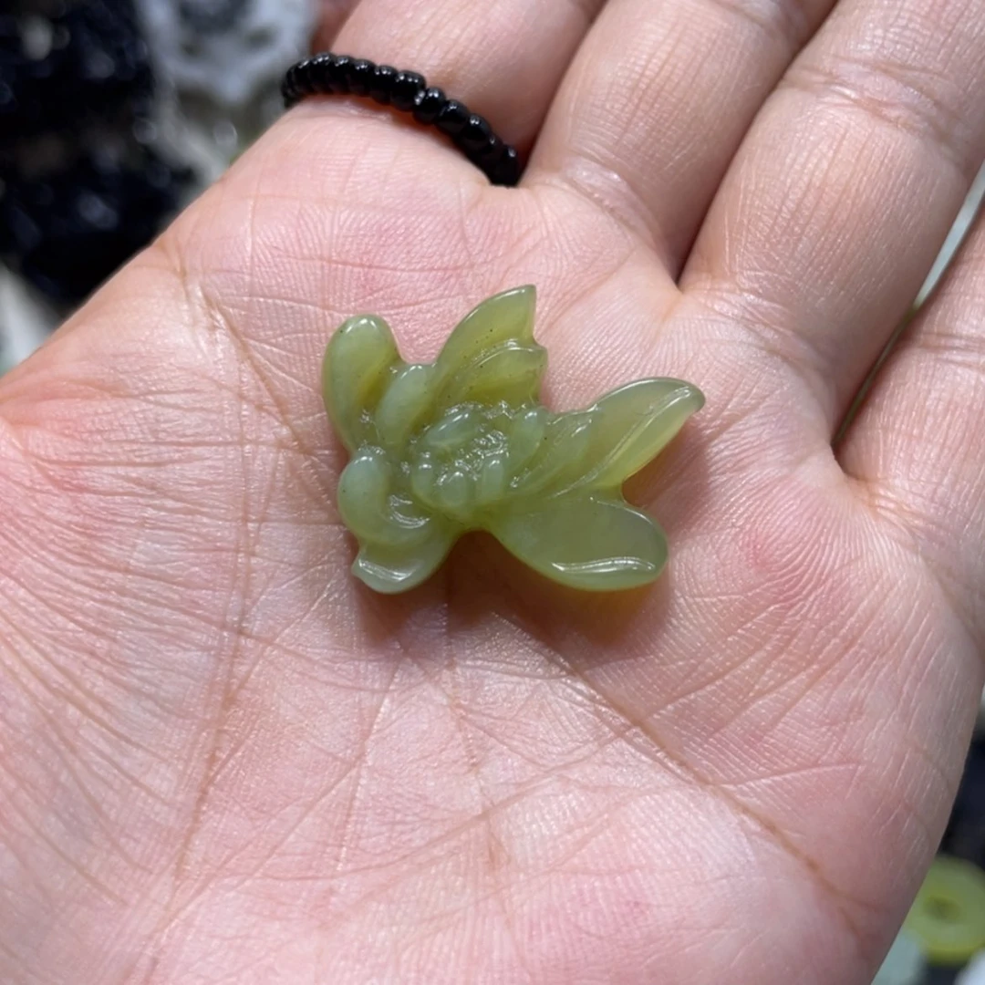 【闪购商品】岫玉颈饰未镶嵌冒*33吊坠