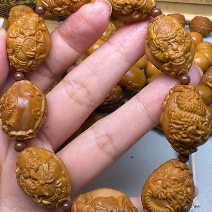 手串/手链橄榄核九龙财神
