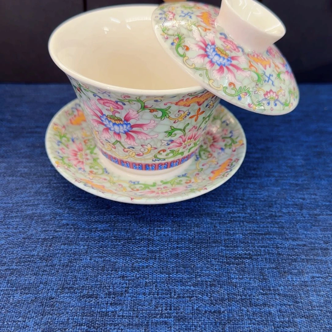 这些盖碗真好看！！！