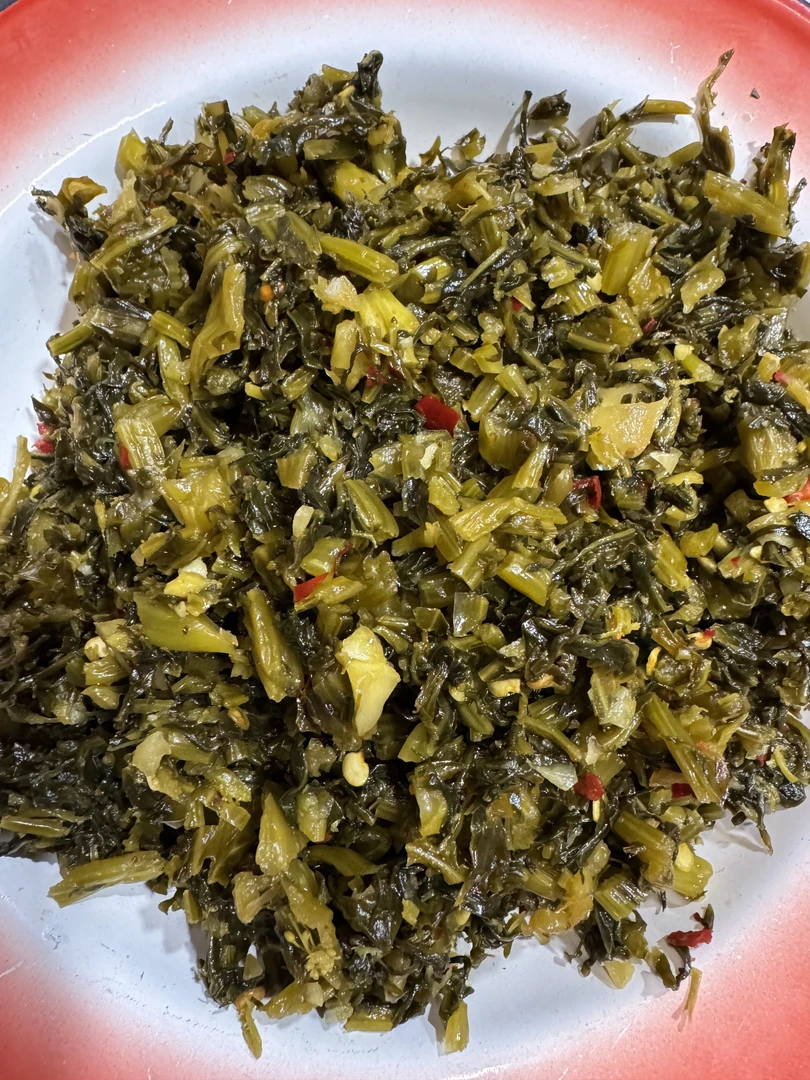 雪里红酸菜，开盖即吃