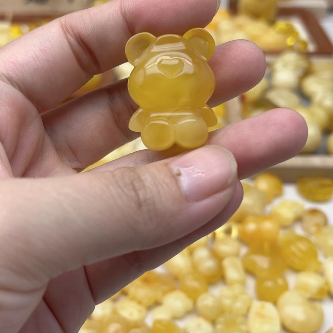 蜜蜡未镶嵌裸石天然