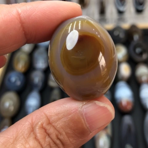 玛瑙/玉髓未镶嵌吊坠(不含链)