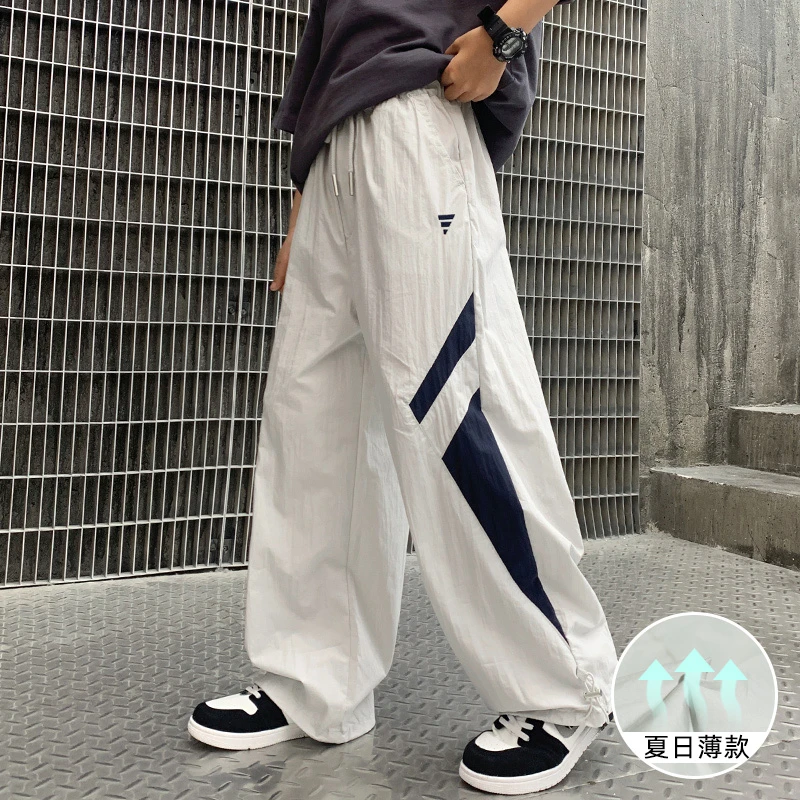 儿童装男童夏装防蚊裤2025新款休闲夏季大童工装薄款裤子宽松男孩