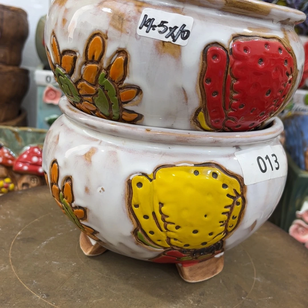 粗陶多肉花盆花盆