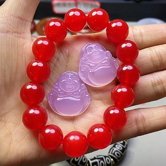 玛瑙/玉髓吊坠(不含链)未镶嵌为**候