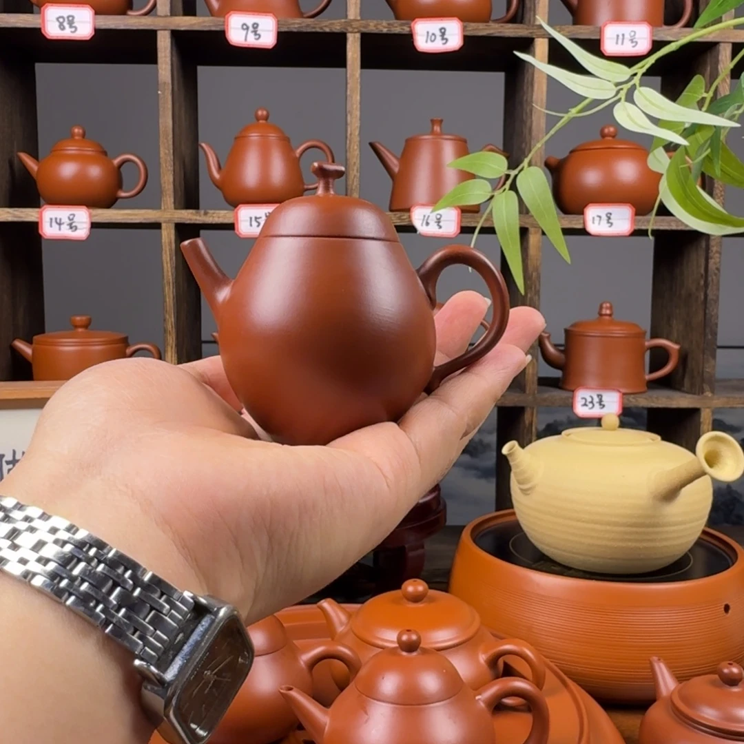 朱泥茶壶高梨壶100cc