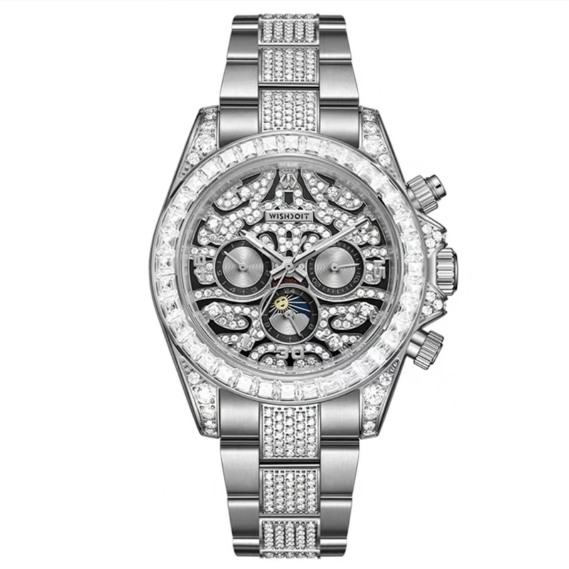 高端潮流个性防水机械男士腕表 D