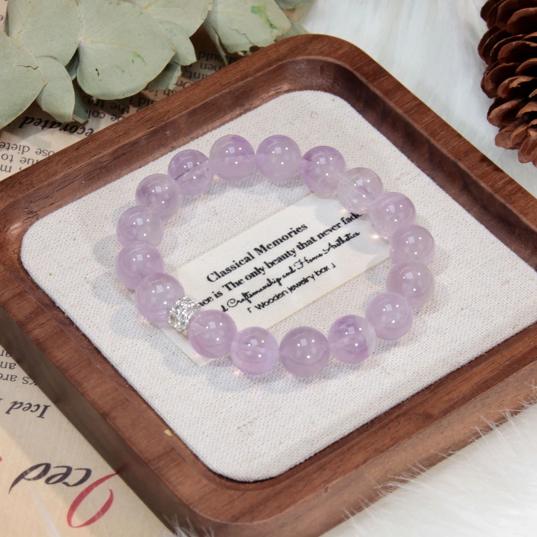 【逐梦】天然紫水晶手串原创小众设计 多样性发其一s1105