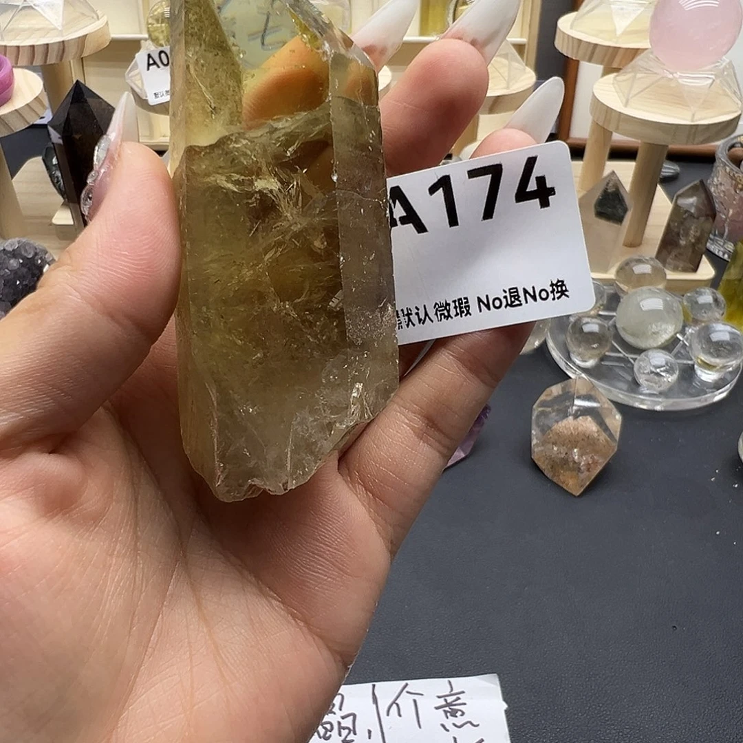 水晶天然水晶半成品未镶嵌微瑕