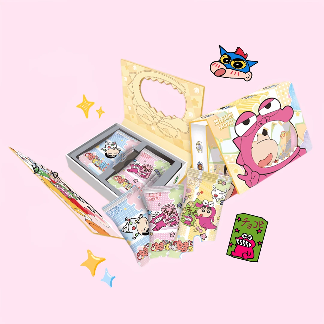 S【车车】墨鱼文创蜡笔小新第一弹 国卡二创收藏卡牌(默认代拆