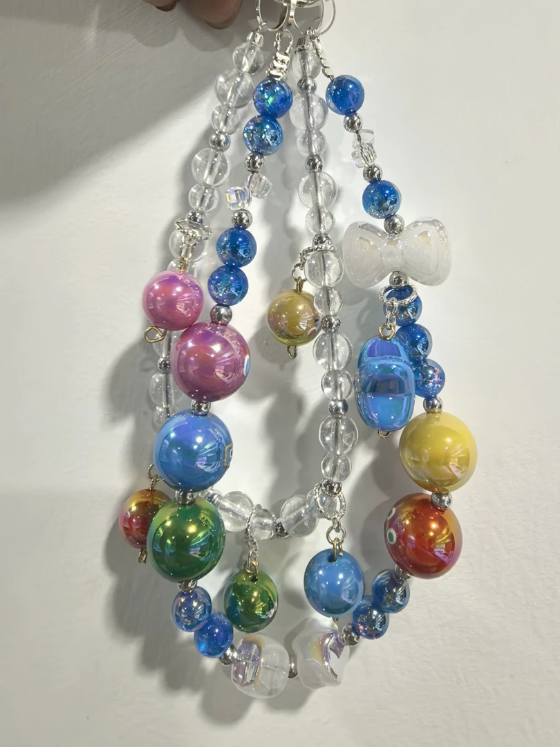 【海家】AD04 实色印花马贝2.5直孔圆珠12MM