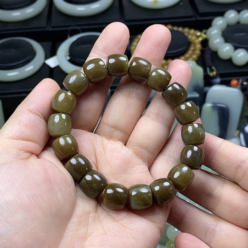 【闪购商品】手链未镶嵌和田玉（糖玉）用**雨