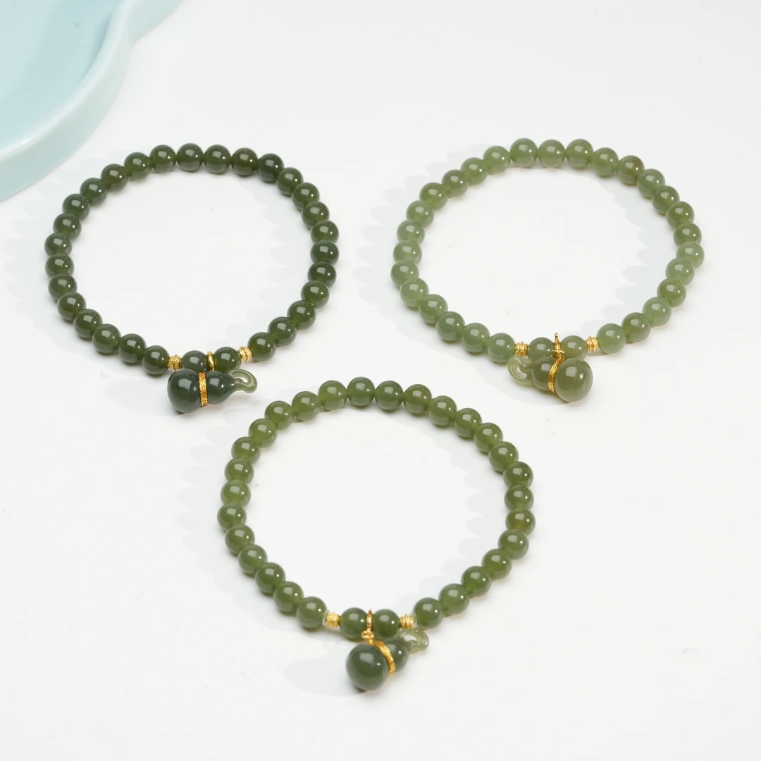 【小北严选】和田玉DIY单圈手串约5.5mm+【多样性发一件】-BH75X407