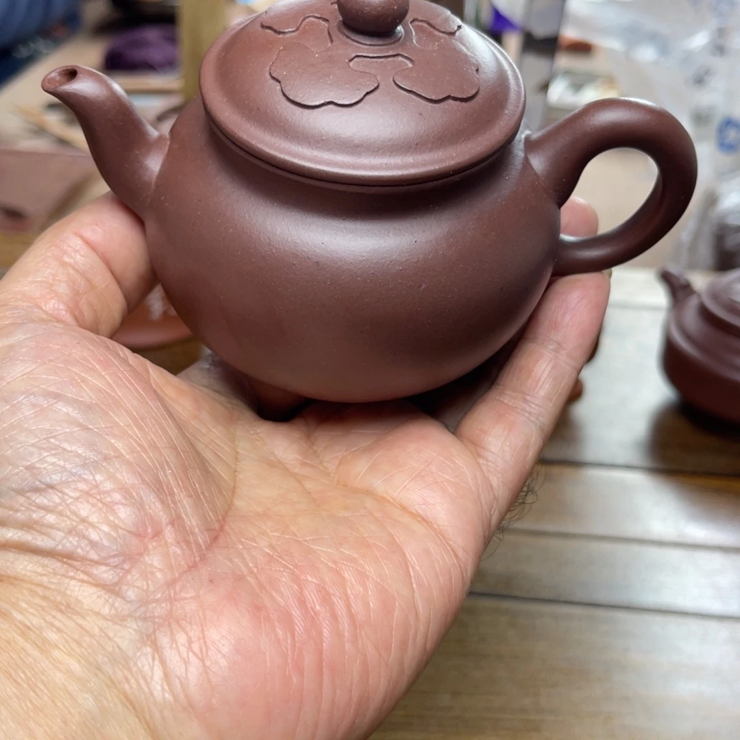 茶***道茶壶紫砂厂料作品有点微微瑕