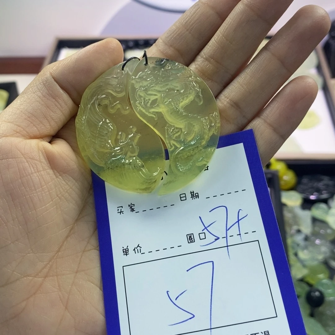 蛇纹石玉颈饰未镶嵌x*咩