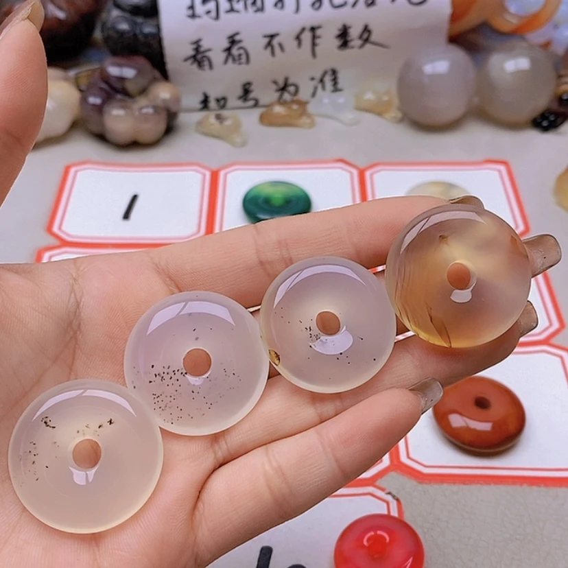 【闪购商品】未镶嵌玛瑙/玉髓珠宝半成品起**了