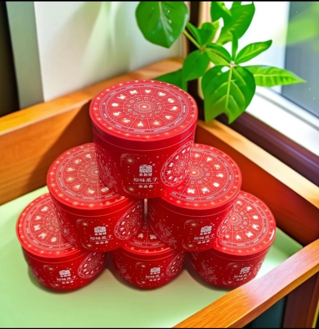 【农韵坊】内蒙古巴盟瓜子/原味/218g/罐*6/礼盒