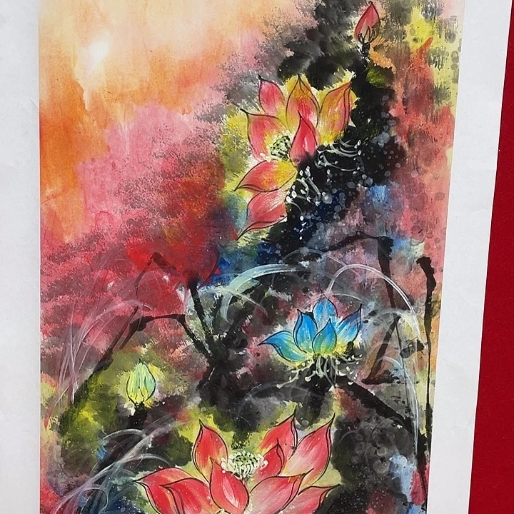 日新画作欣赏作品