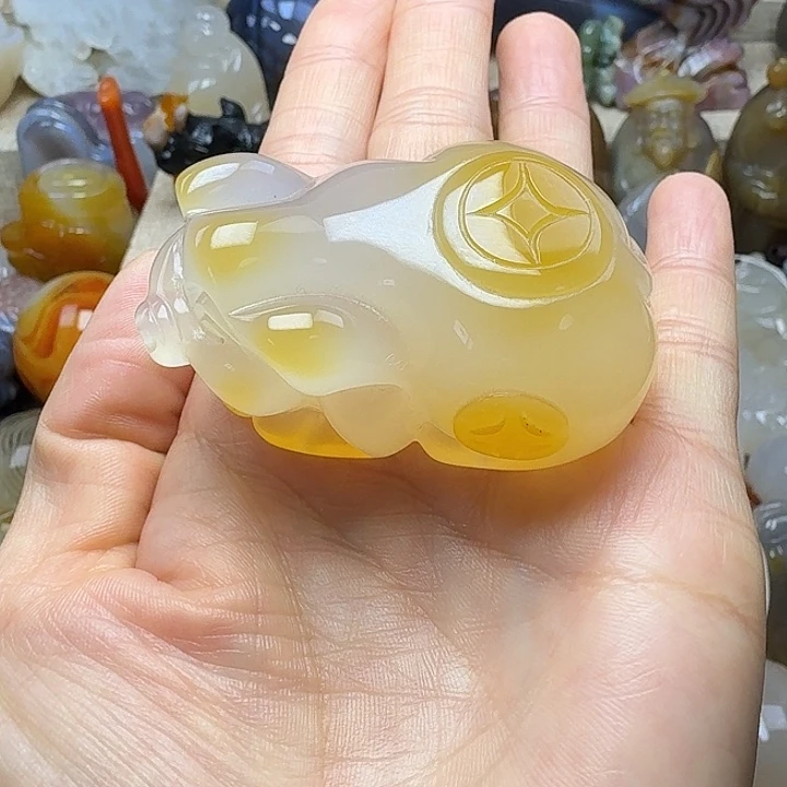 玛瑙/玉髓未镶嵌饰品