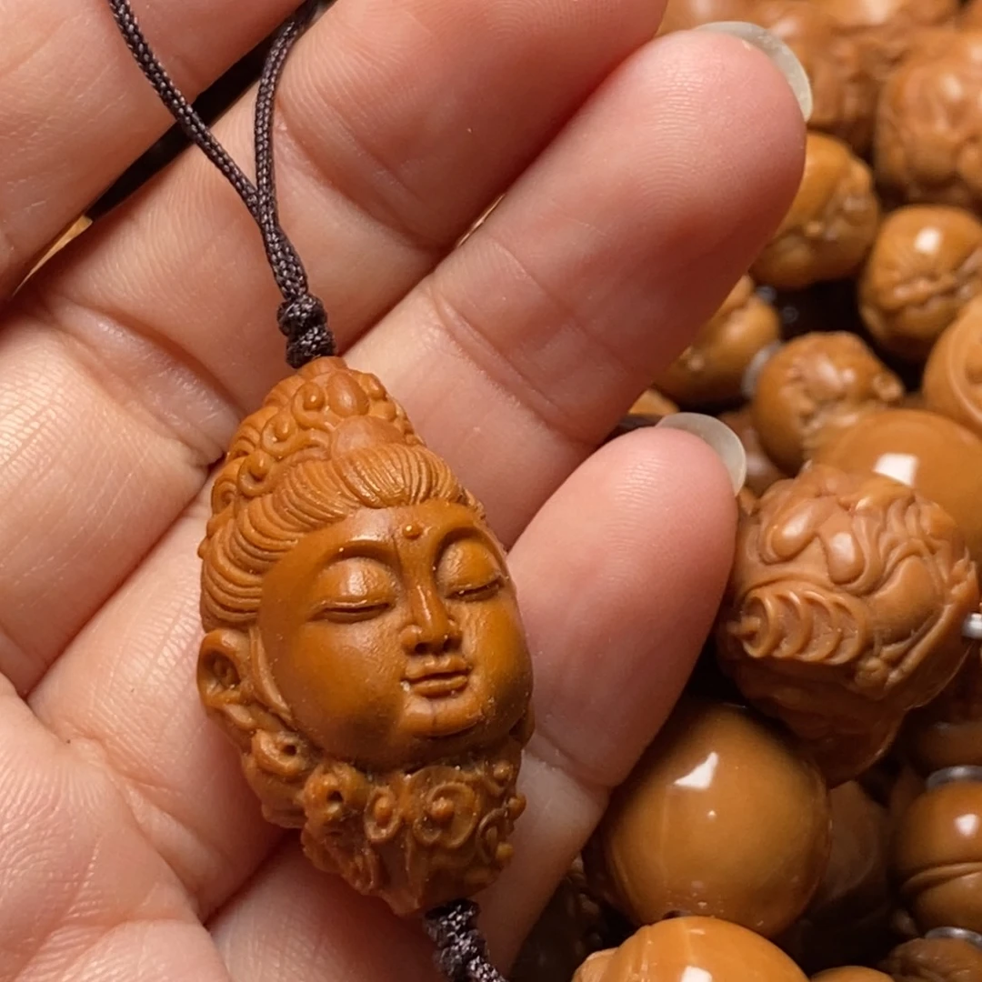 猴头核桃吊坠橄榄