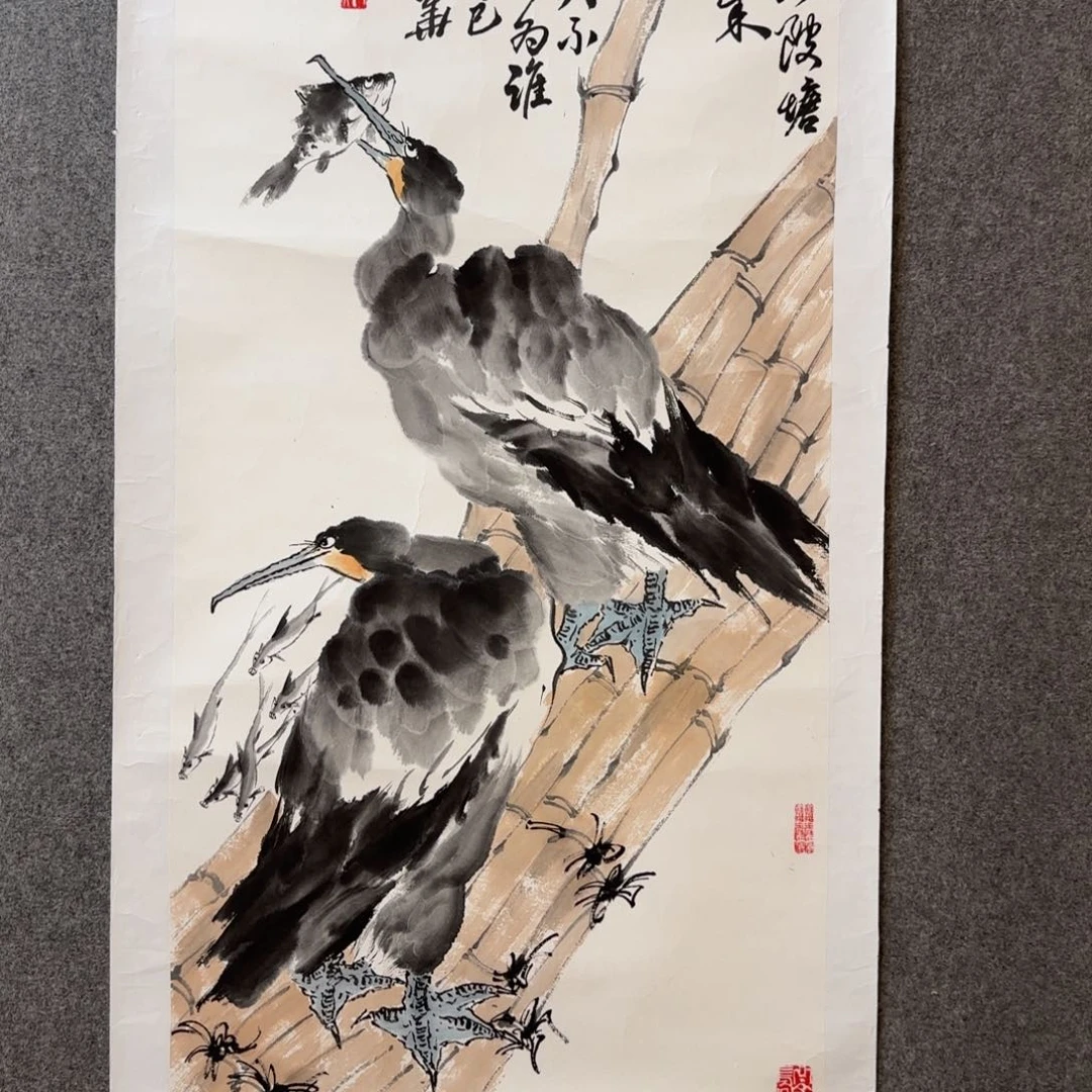 国画亮公老师手绘作品