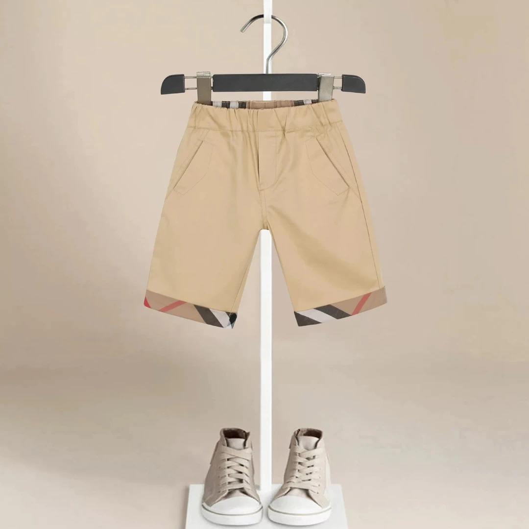 2025夏季男童裤子宝宝中裤宝宝休闲裤洋气休闲裤