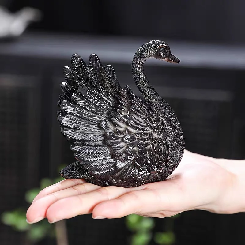 天鹅茶宠【遇热变色】A0026