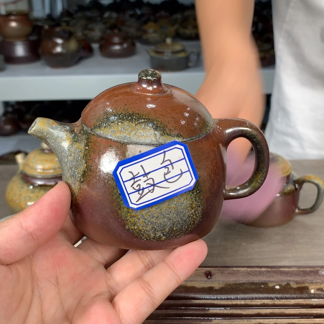 紫砂茶壶纯自然柴烧