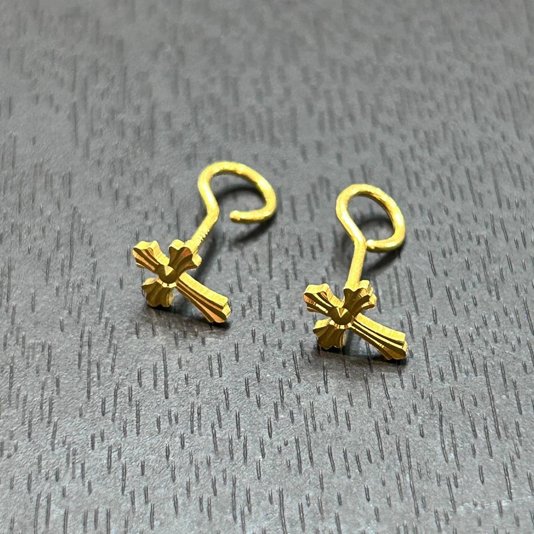 【佳佳专享】足金999投资金攒黄金十字架ZBHJE1084克重多退少补