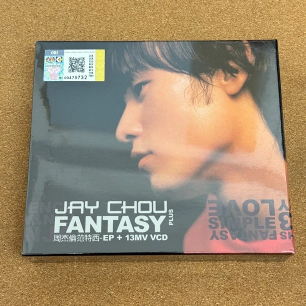 周杰伦 范特西EP+13MV VCD 马来西亚版