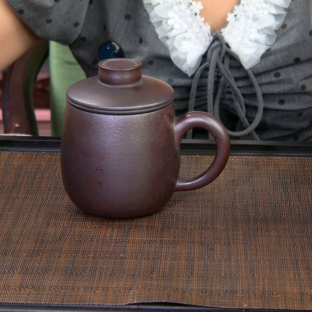 茶杯紫砂高货放漏
