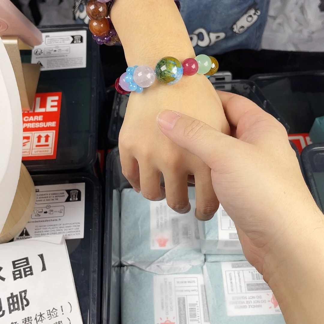 手链银S925镶嵌水晶