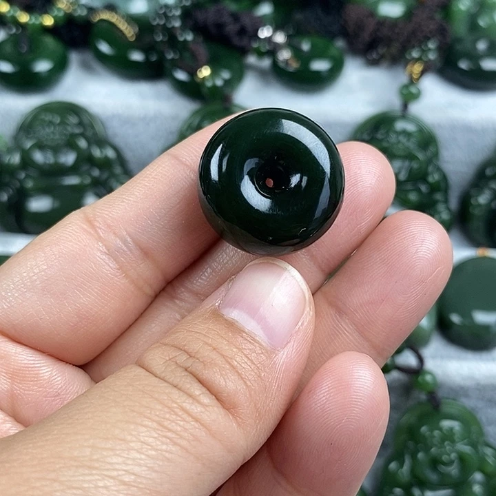 和田玉（碧玉）未镶嵌颈饰22