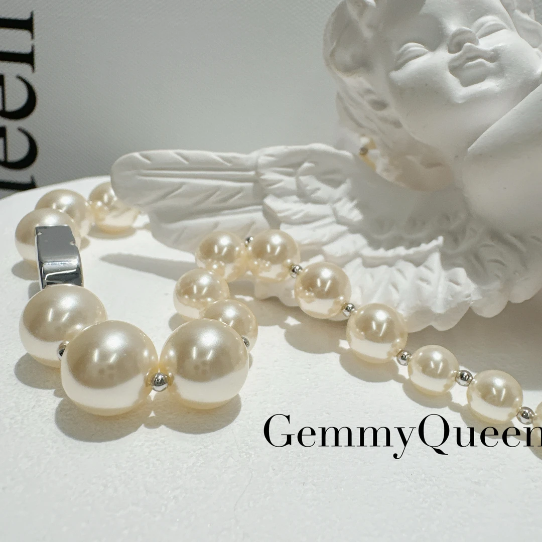 铜合金仿珍珠吊坠 GemmyQueen高定项链GQ00918