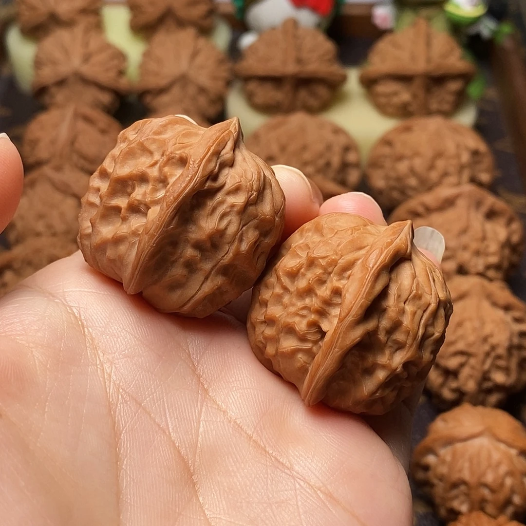 吊坠文玩核桃全品石门元宝32尺