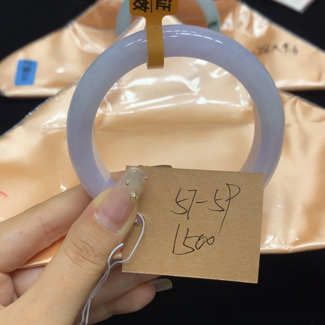 翡翠未镶嵌手镯天然