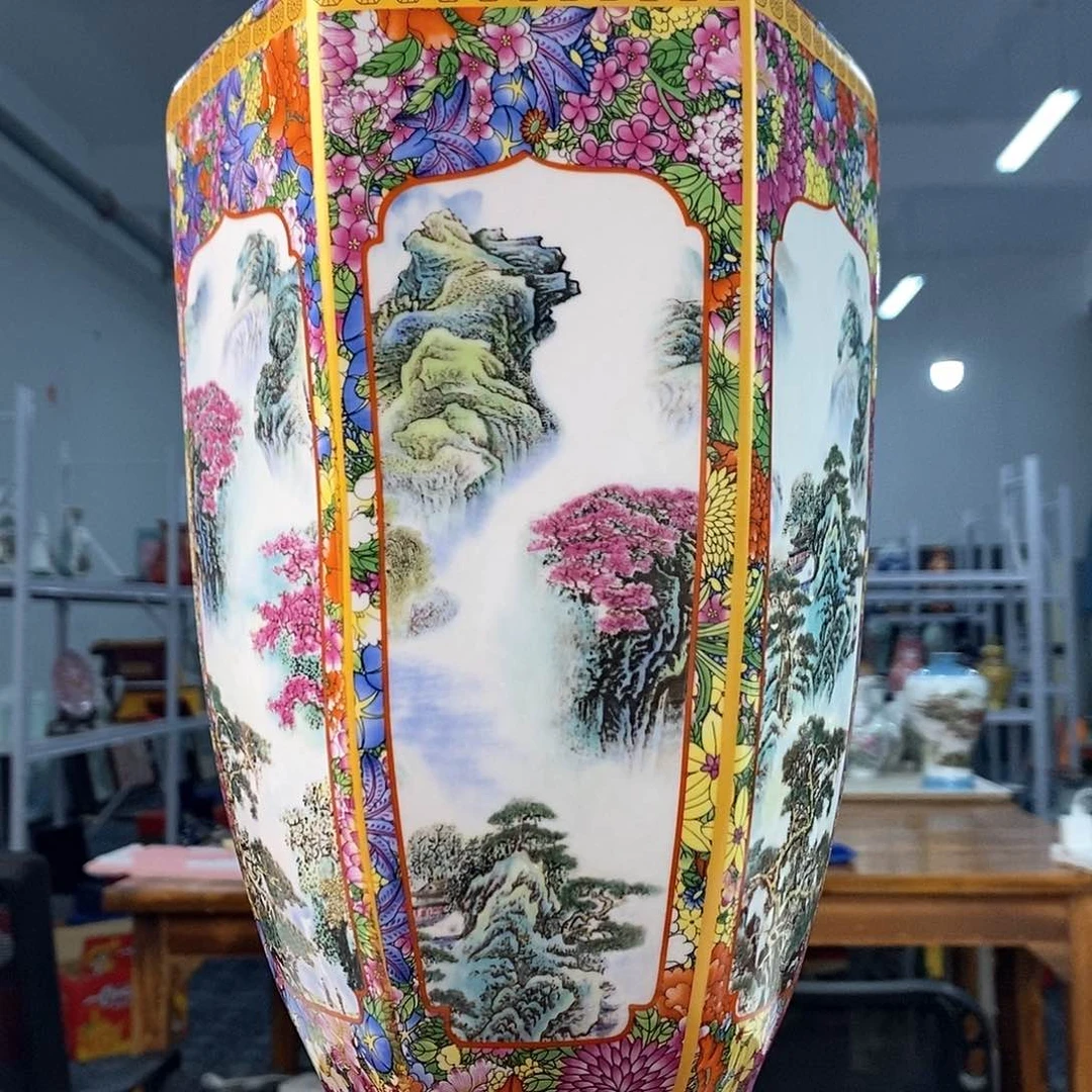 景德镇陶瓷花瓶摆件