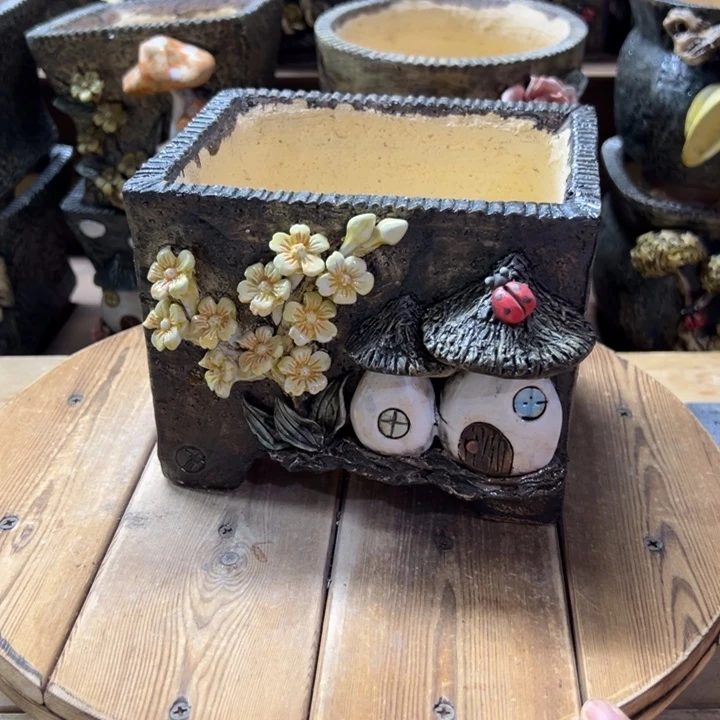 青藤多肉花盆百搭