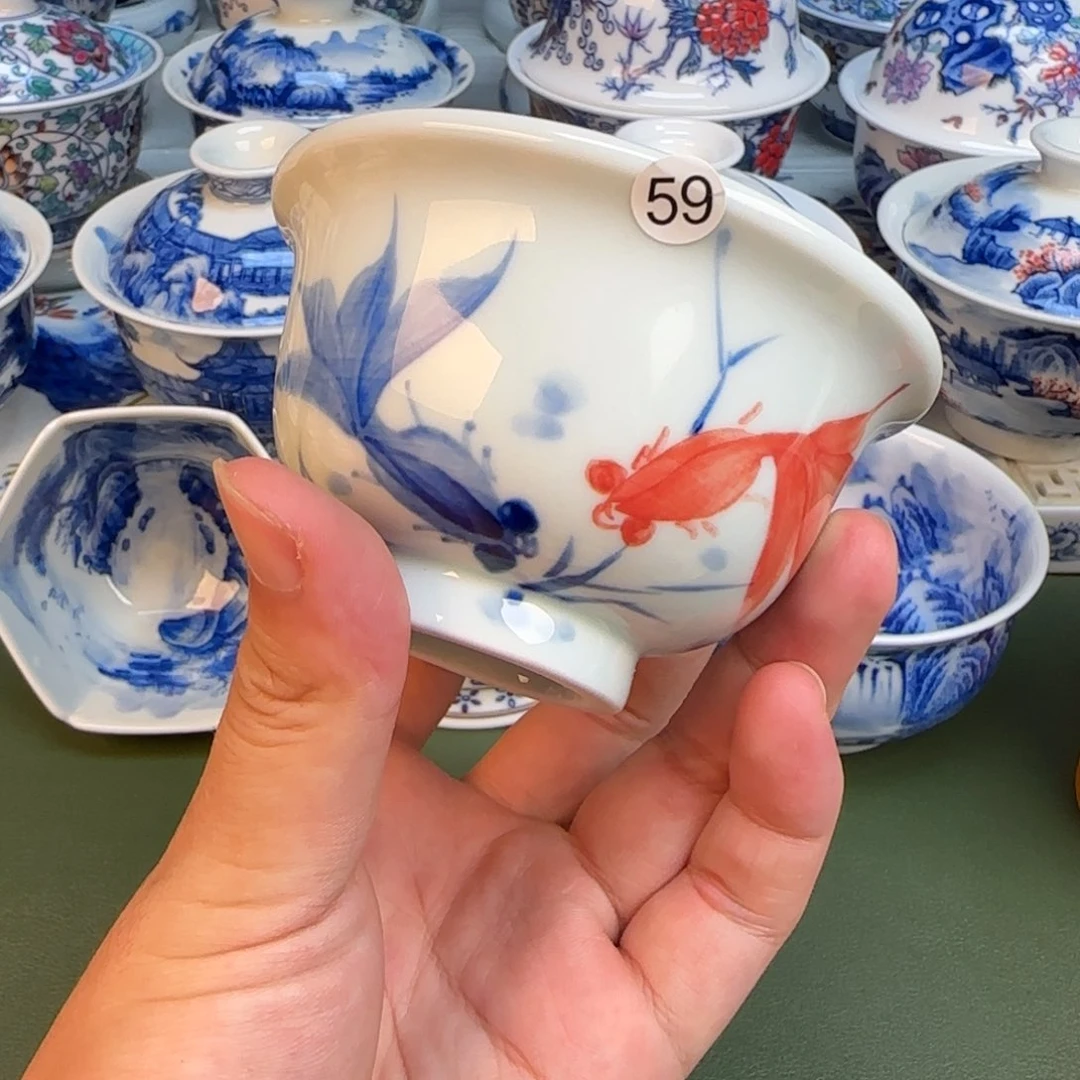 彦祖纯手工手绘茶具59