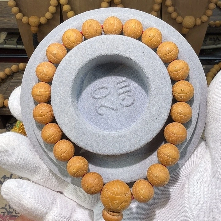 凤眼菩提手串高山树顶级玉华11.5mm