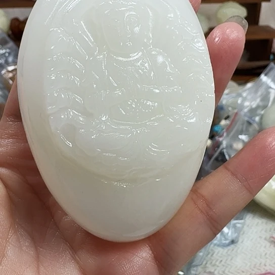 意***忘砖雕石头手把件石头手把件